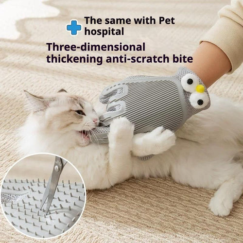 Gentle Pet Grooming Gloves