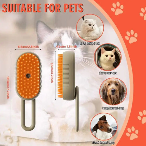 Fur-Free Pet Grooming Brush
