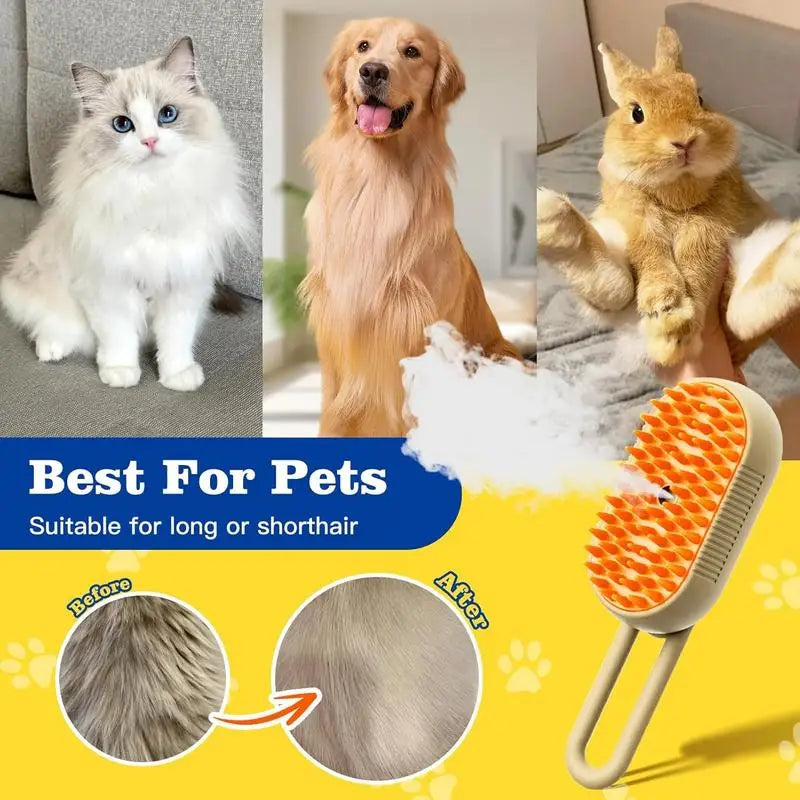 Fur-Free Pet Grooming Brush